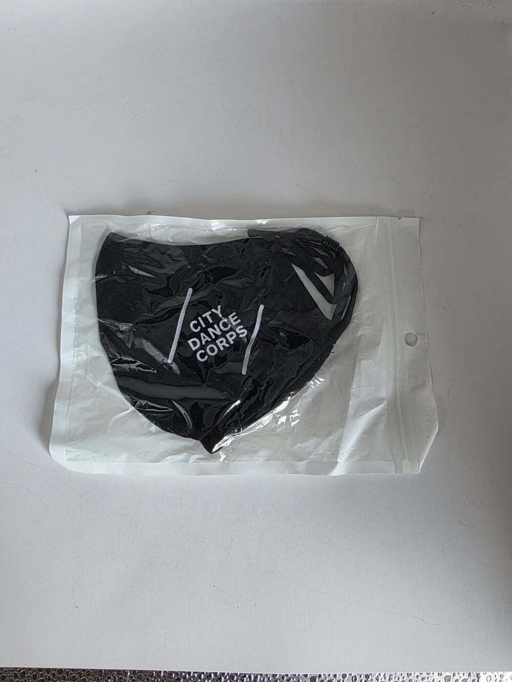 City Dance Corps Adult Reusable Black Face Mask Dancewear Accessory New